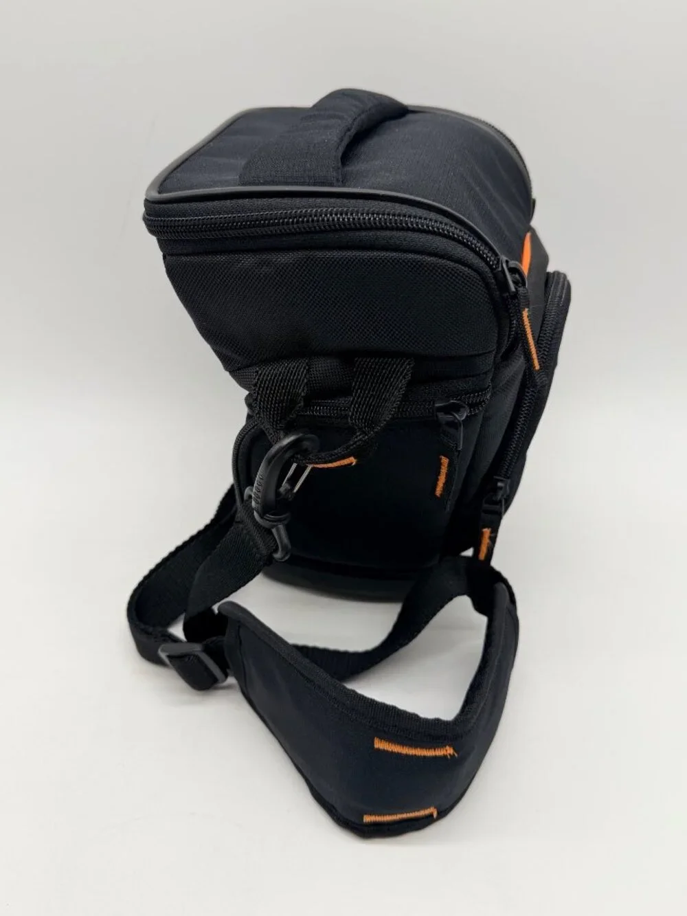 Case Logic Black & Orange Bungee Detail Camera Holster Bag
